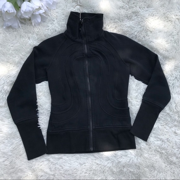 lululemon athletica Sweaters - Lululemon Hoodie, Black, Size 4